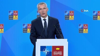 Son dakika: NATO Genel Sekreteri Stoltenberg: "NATO'ya daha fazla yatırım yapacağız""Ukrayna'yı destekliyoruz, ancak çatışmanın bir parçası değiliz"