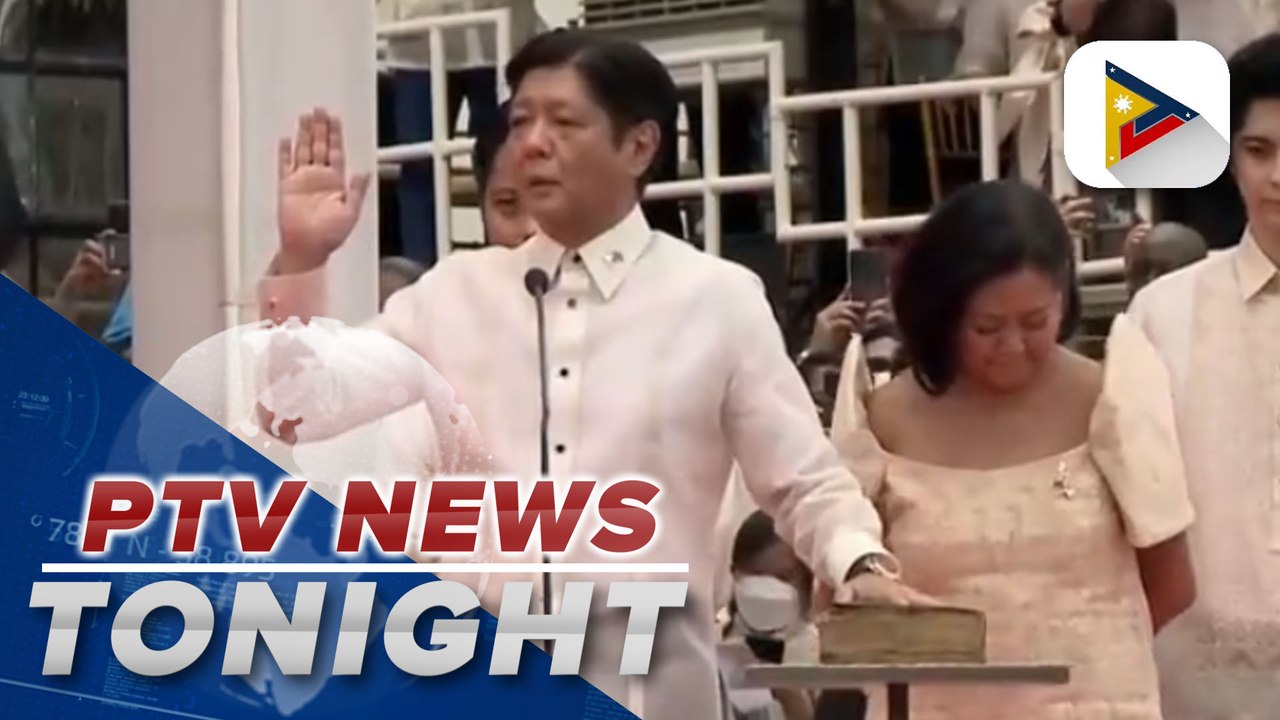 Ferdinand Marcos Jr. takes oath as 17th PH president