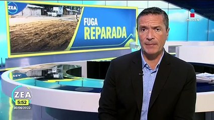 Continúan los trabajos para reparar la fuga de agua en Iztapalapa