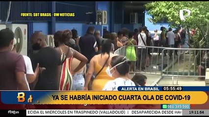 Brasil reportó más de 76 mil casos de COVID-19, la cifra más alta desde febrero