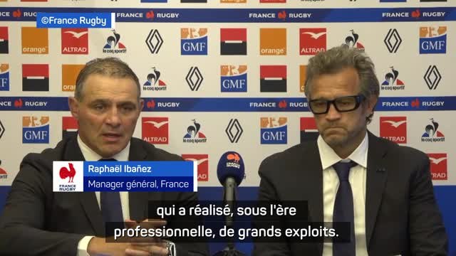 XV de France - Ibañez et Galthié décryptent le Japon, un adversaire qui ne cesse de progresser