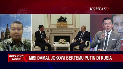 Pertemuan Presiden Jokowi dan Vladimir Putin, Pengamat: Strategi Diplomasi Mereka Luar Biasa