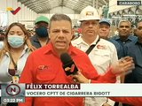 Carabobo | Certifican a 800 trabajadores como miembros de los CPTT