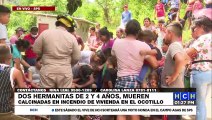 ¡Tragedia! Dos hermanitas de 4 y 2 años, mueren calcinadas en voraz incendio en El Ocotillo, SPS