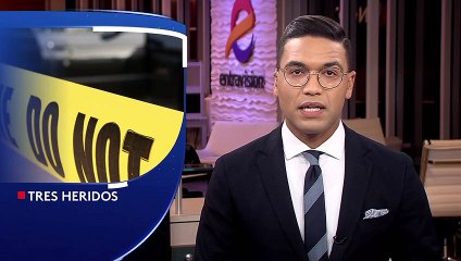 Balacera deja tres personas heridas