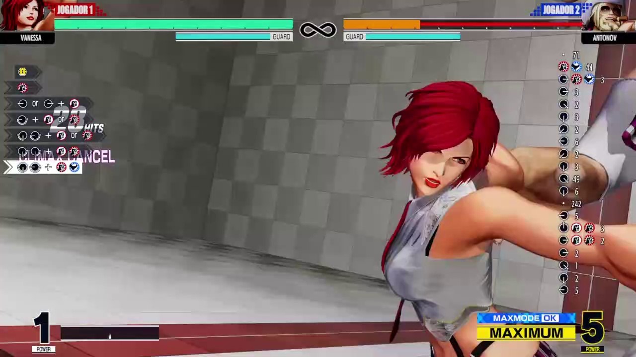 KOF XV - Combo Missions - Vanessa