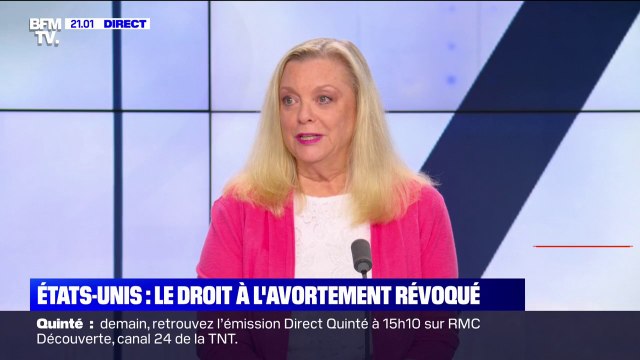 Droit à l'IVG révoqué aux États-Unis: On savait que ça allait venir, mais ça a quand même été un coup de massue , réagit Amy Porter