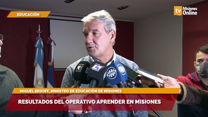 Resultados del Operativo Aprender en Misiones