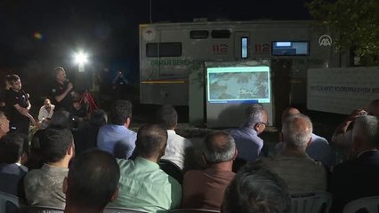 Karacabey: "(Marmaris'teki orman yangını) Geceye göre yangın bugün 1 metre bile ilerlemedi"