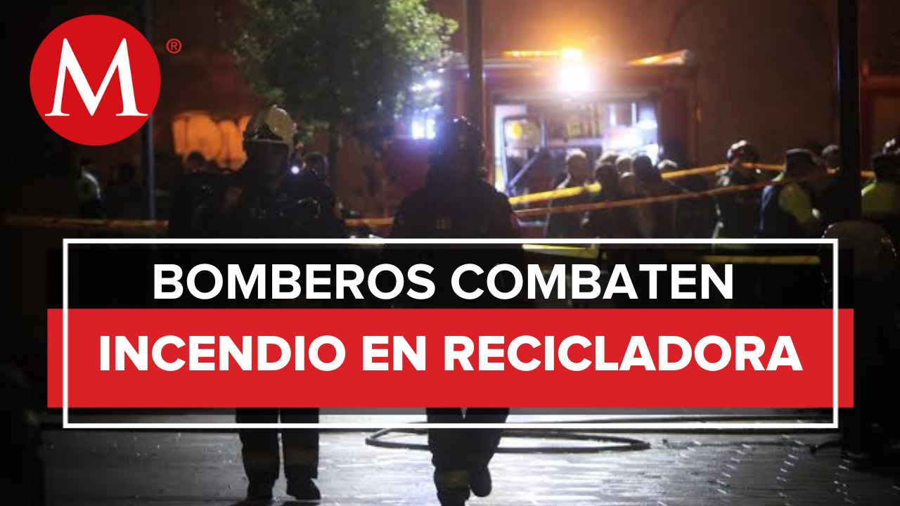 Sofocan incendio en recicladora de Aguascalientes