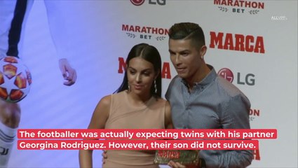 Cristiano Ronaldo's Mother Cuddles With His Baby Bella Esmeralda