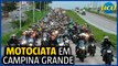 Bolsonaro faz motociata em Campina Grande
