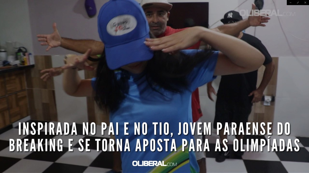 Inspirada no pai e no tio, jovem paraense do breaking e se torna aposta para as Olimpíadas
