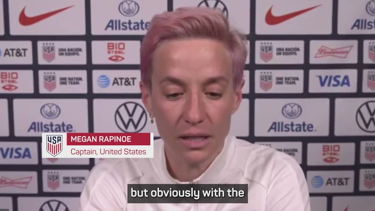 Rapinoe makes impassioned statement on Roe v Wade
