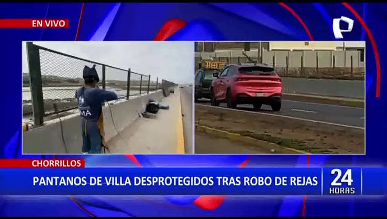 Chorrillos: Cámaras captan a delincuente roband...