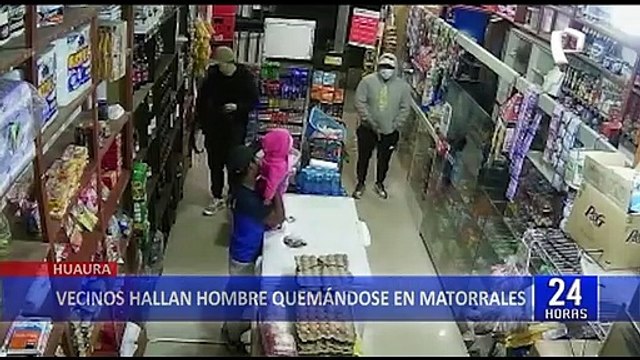 La Libertad: delincuentes entran a tienda y bolsiquean a padre que jugaba con su hijita