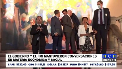 Misión del Fondo Monetario Internacional se reúne con las autoridades de gobierno