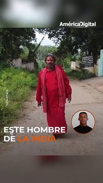 Si crees que lo has visto todo, te falta ver a un hombre que come tierra