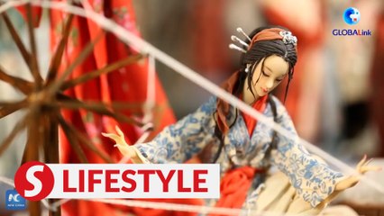 Chinese craftsman with his dough modelling dream