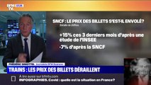 Trains: les prix des billets déraillent