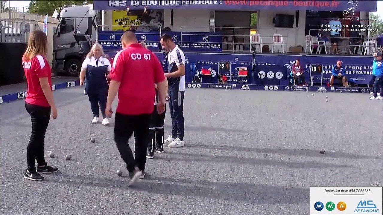 CPHT DE FRANCE DOUB MIXTE - BRIVE 2022 - POULE CD14 VS CD 67