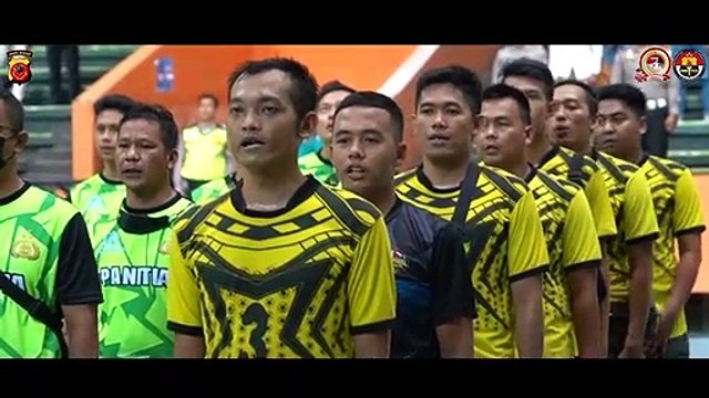 Open Turnamen Bola Voli Kapolres Tasikmalaya Kota Cup Dalam Rangka Hari Bhayangkara Ke-76 Resmi Digelar Di Gor Sukapura Dadaha