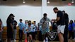 Raiders Rookies Take Part in a Youth Camp at a Local Boys   Girls Club