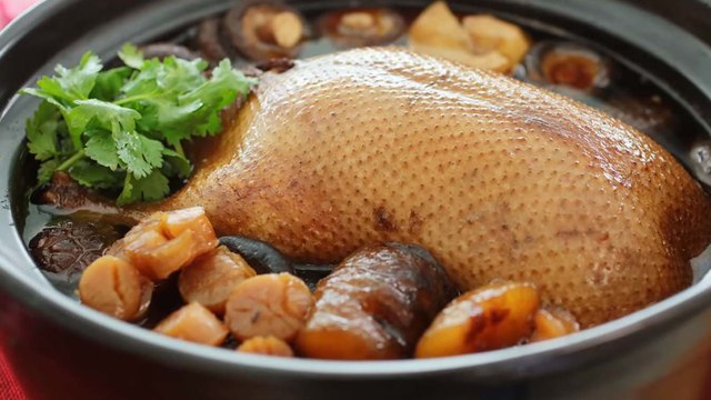 Bí quyết nấu vịt trời hầm nấm đông cô mềm thơm, bổ dưỡng tăng cường sức khỏe