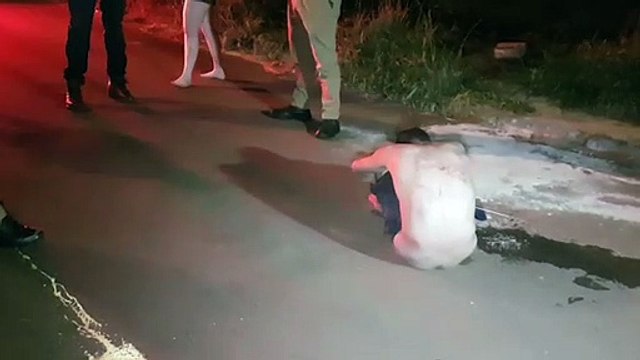 Suspeito de tentativa de furto é agredido por populares no Florais do Paraná