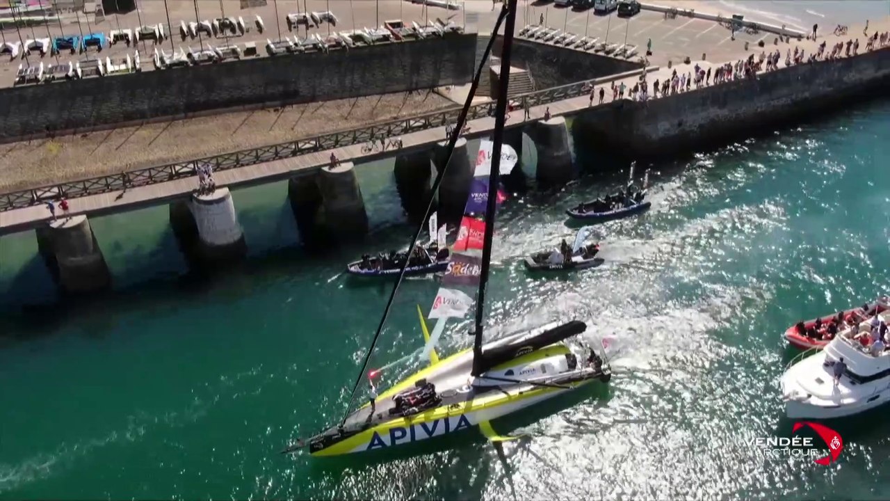 Vendée-Arctique 2022 / Récap du jour - Le podium de la Vendée Arctique