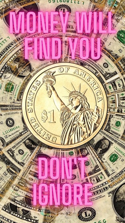 Money will find you how attract money fast and easy #manifestation#affirmation#