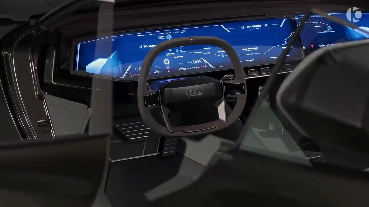 Audi skysphere - Wild Roadster with a Variable Wheelbase!