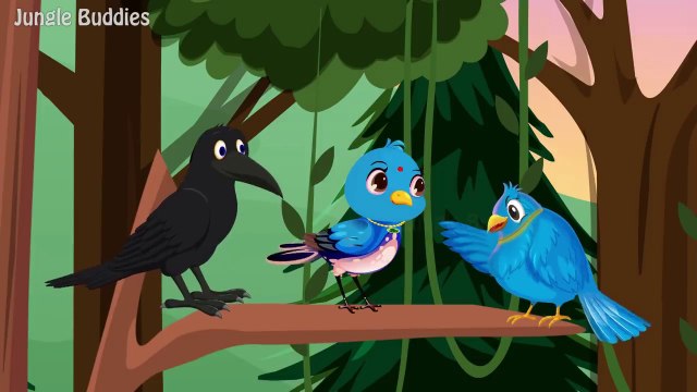 जंगल में बारिश का कहर । Hindi Cartoon _Tuni Chidiya aur kauwa _ Chidiya kI Kahani _ Cartoon Hindi