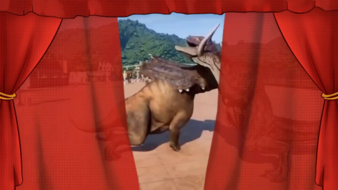 Mengumpulkan mainan hewan purba, Tyrannosaurus, Brachiosaurus, Stegosaurus, Ankylosaurus, dll