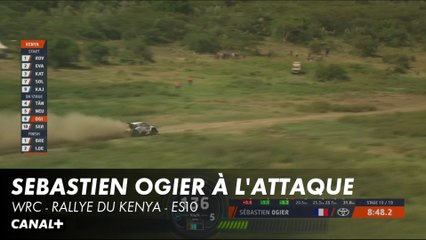 Sébastien Ogier à l'attaque - Rallye du Kenya