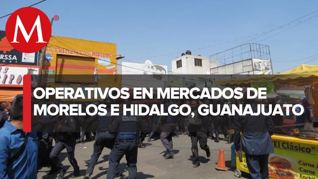 Se reportan operativos en mercados por homicidio de líder de tianguis en Guanajuato