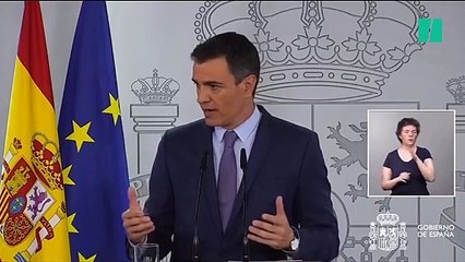 Sánchez anuncia que el Gobierno trabaja en un nuevo impuesto para gravar los beneficios de las eléctricas