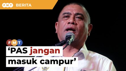 PAS jangan masuk campur, Saarani bidas tawaran PAS terhadap Tajuddin