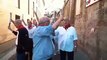 Homenaje a los impulsores del 'cántico' a San Fermín antes del encierro