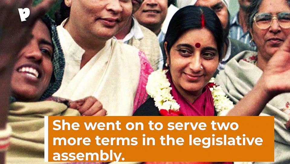 Sushma Swaraj's Top Achievements: From Student Leader In 1970 To Foreign Minister In 2014
