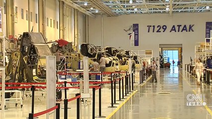 CNN TÜRK Atak helikopteri üretim tesislerinde