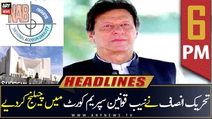 ARY News Prime Time Headlines | 6 PM | 25th June 2022