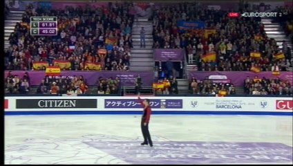 GPF15 - Commentators mention Hanyu (part 2of2) (ESP ITA)
