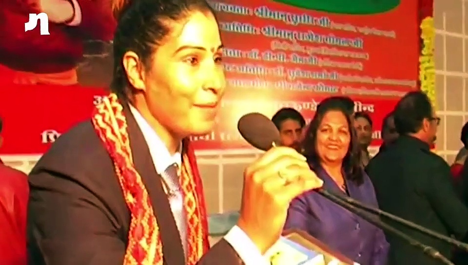 कविता दलाल का माय नेशन पर संदेश, ‘इंडिया आप मुझे सपोर्ट करो हम धुंमां उठा देंगे, जय हिन्द’