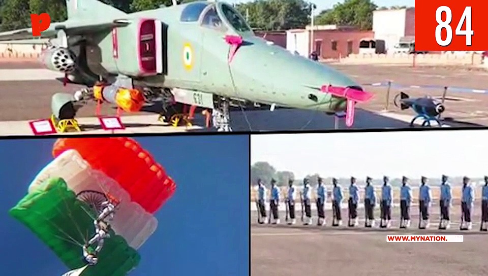 From  Air Force's MiG-27 fighter jet to Jai Shri Ram chants, watch MyNation in 100 seconds