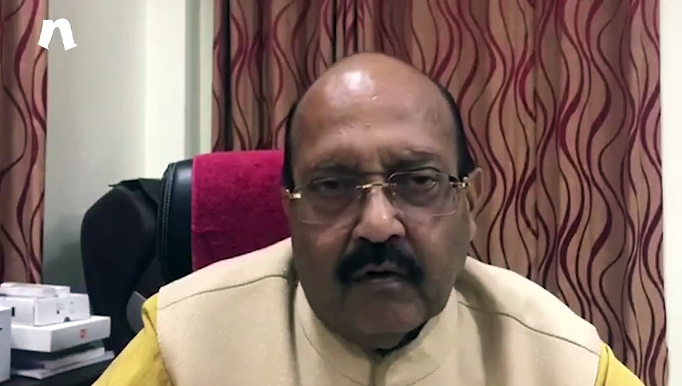 Rajya Sabha MP Amar Singh calls Akhilesh Yadav ‘namazwaadi’: Here’s why (Video)