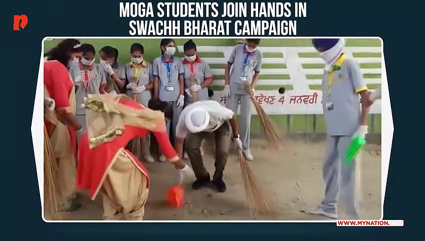 Students in Punjab come forward to realise PM Modi's dream of Swachh Bharat