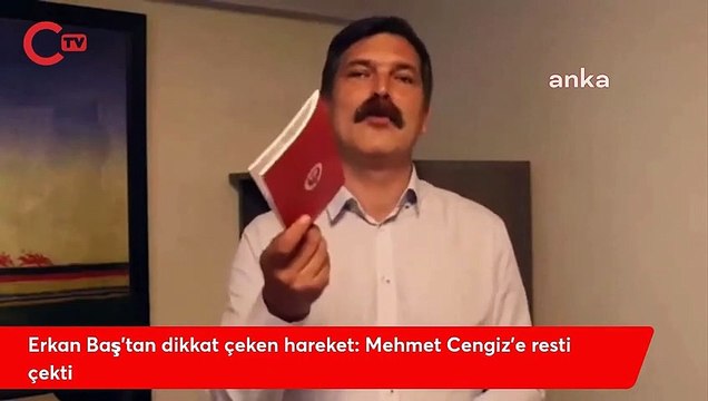 Erkan Baş'tan dikkat çeken hareket: Mehmet Cengiz'e resti çekti