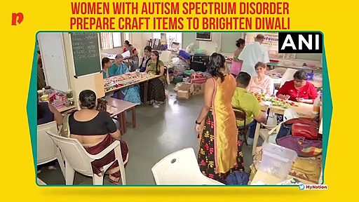 Women with Autism Spectrum Disorder illuminate Diwali for others