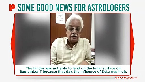 Chandrayaan-2: In a fillip to ISRO, astrologer predicts scientists will establish contact with lander